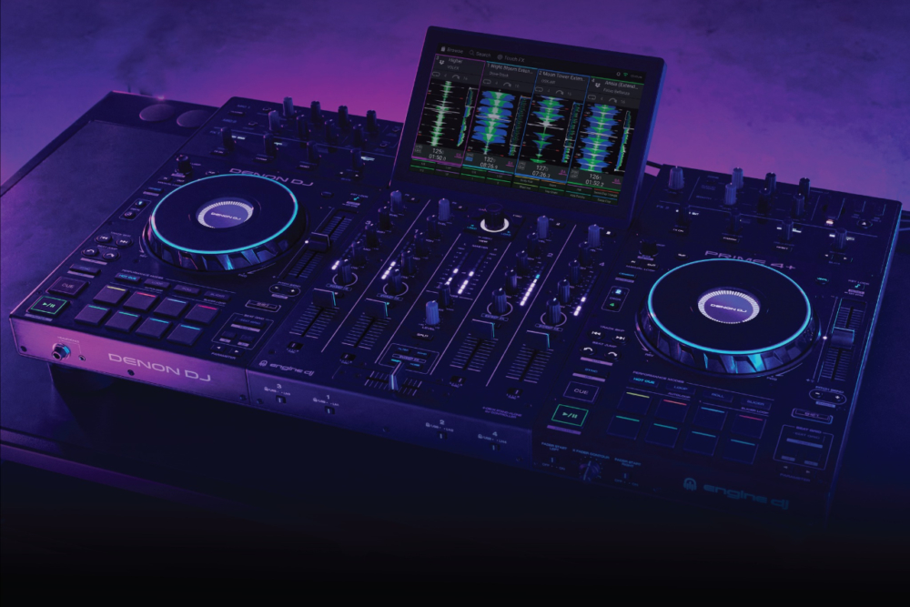 Denon DJ Introduces Prime 4 Controller With Stem Separation Technology