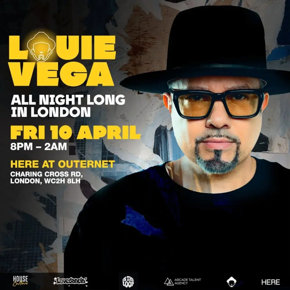 Louie Vega announces first all-night-long London set - Electronic