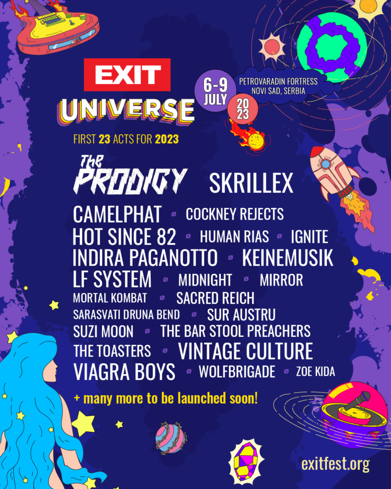 The Prodigy returns to festival stage with EXIT Festival - Electronic Groove