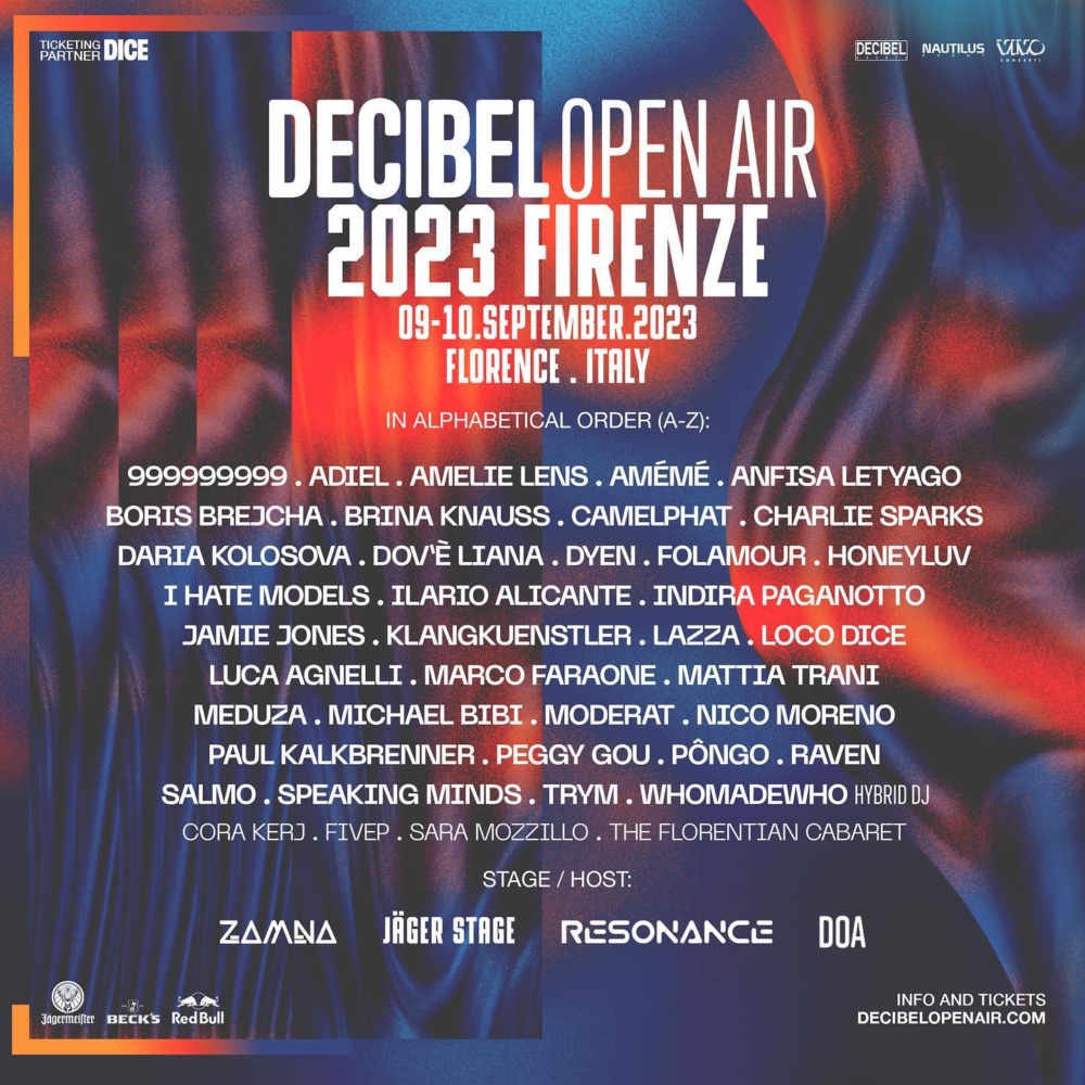 Decibel Open Air 2023 1000x1000 