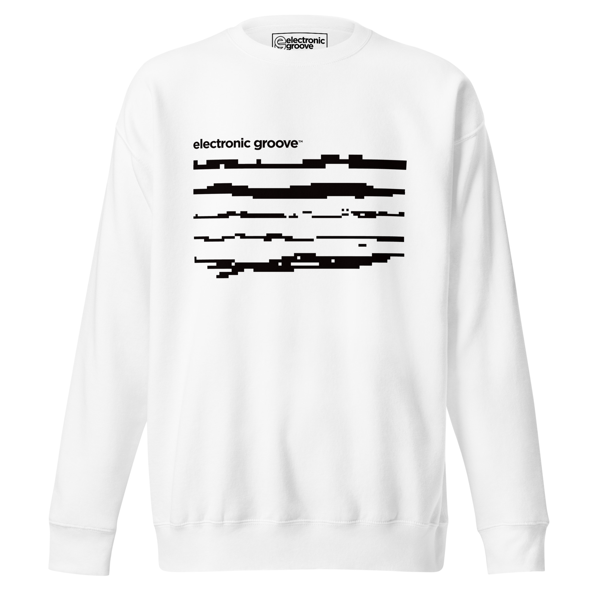 Bitmap Lines Unisex Premium Sweatshirt