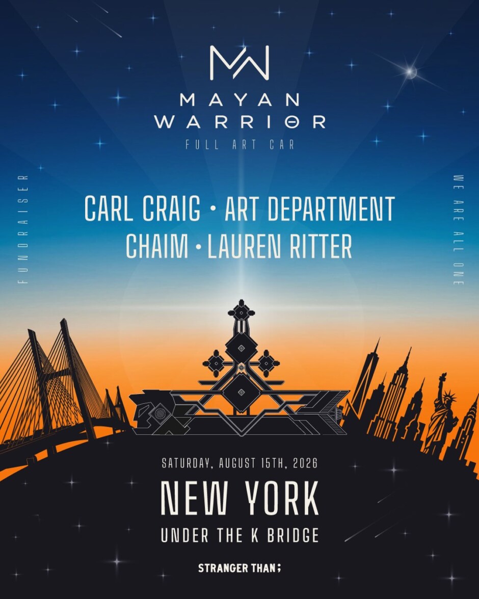 Mayan Warrior brings full Art Car to Brooklyn’s Under The K Bridge